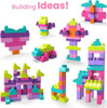 Mega Bloks Big Building Bolsa, Rosa, 80 Piezas 4