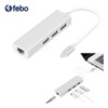 Cable Adaptador Usb-c 3.1 A Ethernet Thunderbolt 3 Mac Pc 1