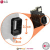 Trava Porta Lavadora Lava Seca LG Wd11wcs6 - 220v 2 Trava Porta Lavadora Lava Seca LG Wd11wcs6 - 220v 2