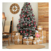 Adornos Navideos Para Decoracin De Navidad, Color Rosa, 24 P 6 Adornos Navideos Para Decoracin De Navidad, Color Rosa, 24 P 6