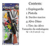 Kit Super Arminhas De Brinquedo Tiro Ao Alvo Com Mira 5