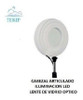 Lampara Lupa Cosmetología Rodante Regulable Luz Led 110mm 1