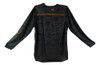 Buzo Modelo Fast Talle Xg Plomo/naranja 1