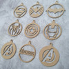 Esferas Vengadores/avengers Fibrofacil Pack X6 Navidad 4