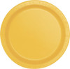 Platos De Pastel De Papel Amarillo, 8ct 0