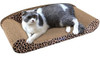Halovie Gran Tamaño Gato Rascador Sofa De Carton, 24 PuLG 0