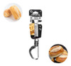 Kit 3 Pegador Pinça Massa Frios Pão Petiscos Inox Multiuso 2