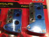 Pedaleras Auto 3pzs Metal Color Azul  Sujecion Calidad !! 0