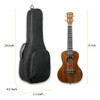 Estuche Para Ukelele Deviser Mochila 12mm Acolchado Grueso A 3