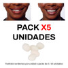 Dientes Postizos Provisorio Moldeable Facil Aplique Kit X5 1
