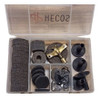 Caja Con Accesorios Para Bateria Hecos Full Kit 0
