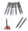 Kit Fresas 3mm Router Cnc Punta Cónica Diferentes Angulos 0