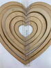 Corazón Aro Arandela Mandala Kit X 15u 10cm Mdf/fibrofacil 3