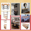 Mueble Baño Bacha Hierro Y Madera Estilo Industrial Mesada 3 Mueble Baño Bacha Hierro Y Madera Estilo Industrial Mesada 3