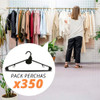 Perchas Plasticas Reforzadas X 350 Unidades 1 Perchas Plasticas Reforzadas X 350 Unidades 1