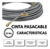 Cinta Pasacable Con Alma De Acero De 20 Mts Exultt 1