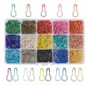 Kit De 600 Piezas, 15 Colores, Pasadores De Seguridad 55cm 0