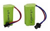 2 Baterias Aaa 4.8v 700mah  Para Amicool Threeking 1/28 6