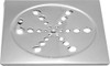 Grelha  Ralo Inox Quadrada 100mm - 10cm 1