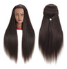 Cabeza P/practica Peluqueria 66-71cm Fibra Negro /1813by0220 0