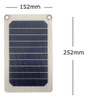 V Mochila Carregador De Painel Solar Power Bank Kit De 1