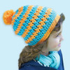 Hilo Caron Simply Soft Brites, 6 Oz, Blue Mint, 1 Ovillo Tej 3