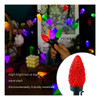 Boking Cadena De Luces C9 De Navidad, 50 Led, Multicolor, Pa 4