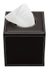 Kingfomã ¢ Â  â ¢ Pu Cuero Cuadrado Roll Tissue Box Holder 1