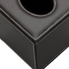Kingfomã ¢ Â  â ¢ Pu Cuero Cuadrado Roll Tissue Box Holder 5