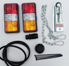 Kit Tortuga, Cadena,mosquetones,luces C/marcha Atras Trailer 0