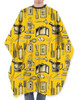 Capa De Corte Barbero Golden Tools Yellow Barberia Peluqueri 3
