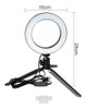 Tripode Celular Aro Luz Led Maquillaje Profesional Anillo 1