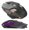 Mouse Gamer 4 Botones 3.600 Dpi Luz Led Rgb Colores Usb 2