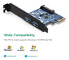 Pci-e Para Usb 3,0 2 Port Pci Tarjeta De Expansión Express P 5