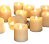 24 Pcs Velas Sin Llama Con Pilas Led Té Ligero Parpadeo Cali 0
