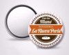 Pins Espejo Botón Para Armar 56mm Diám Pack X100 Disershop 3