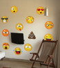 Vinilo Decorativo Pared [1msm3ofi] Emojis 4