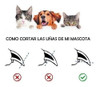 Alicate Corta Uñas Mascotas  Nunbell Color Verde 5