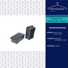Regatón Rectangular Interior 50x30 X100 Unidades 1