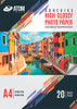 Papel Foto Auto Adhesivo 135 Gr. Glossy A4 X 20 Hojas 1