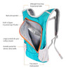 Paquete De Hidratación, Mochila De Hidratación Con 4 Paquete De Hidratación, Mochila De Hidratación Con 4