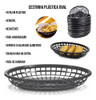 Cesta Cestinha Oval Servir Lanches Fritas (kit Com 24 Peças) 2 Cesta Cestinha Oval Servir Lanches Fritas (kit Com 24 Peças) 2