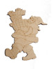 Adornos Figuras Navidad Grandes 25cm Mdf Pack 25 Unidades 0