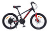 Bicicleta Para Niño Laux Tz100 21v Rodado 20 Negro.rojo 0 Bicicleta Para Niño Laux Tz100 21v Rodado 20 Negro.rojo 0