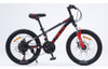 Bicicleta Para Niño Laux Tz100 21v Rodado 20 Negro.rojo 1 Bicicleta Para Niño Laux Tz100 21v Rodado 20 Negro.rojo 1