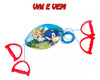 Jogo Brinquedo Vai E Vem Sonic Ao Ar Livre Líder Brinquedos 4