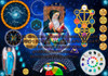 Mesa Radionica Cuantica Astrologica Piscis + Pendulo 0