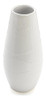 Hosley 12 Jarrón De Cerámica Texturizado Blanco Alto Regalo 2