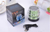 Parlante Portable Fm Para Microsd Pendrive De Loto Luz Led 0