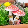 Colección Top Miniature Fairy Garden Y Terrarium Cute Casas 2